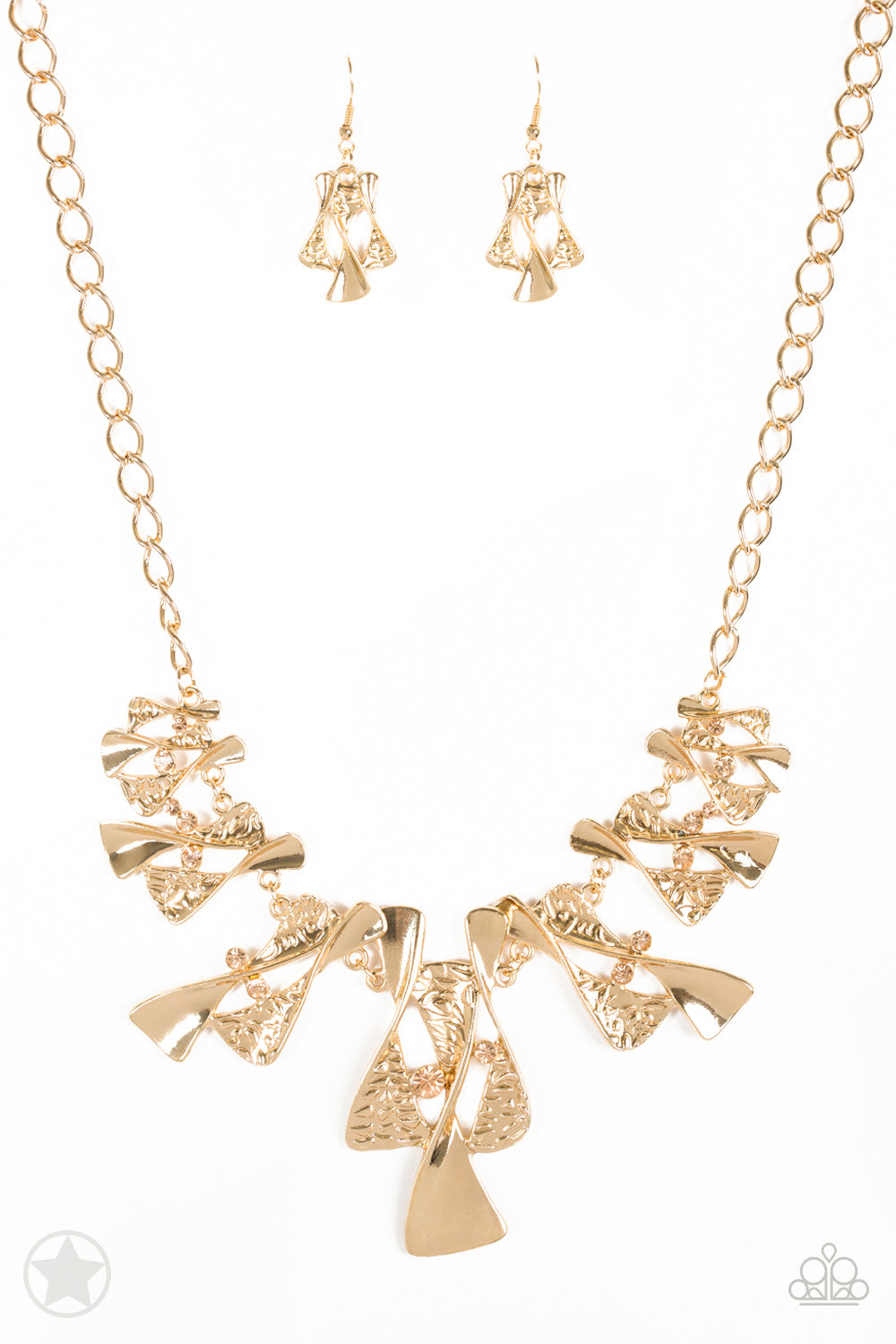 Sands of Time-gold - VJ Bedazzled Jewelry