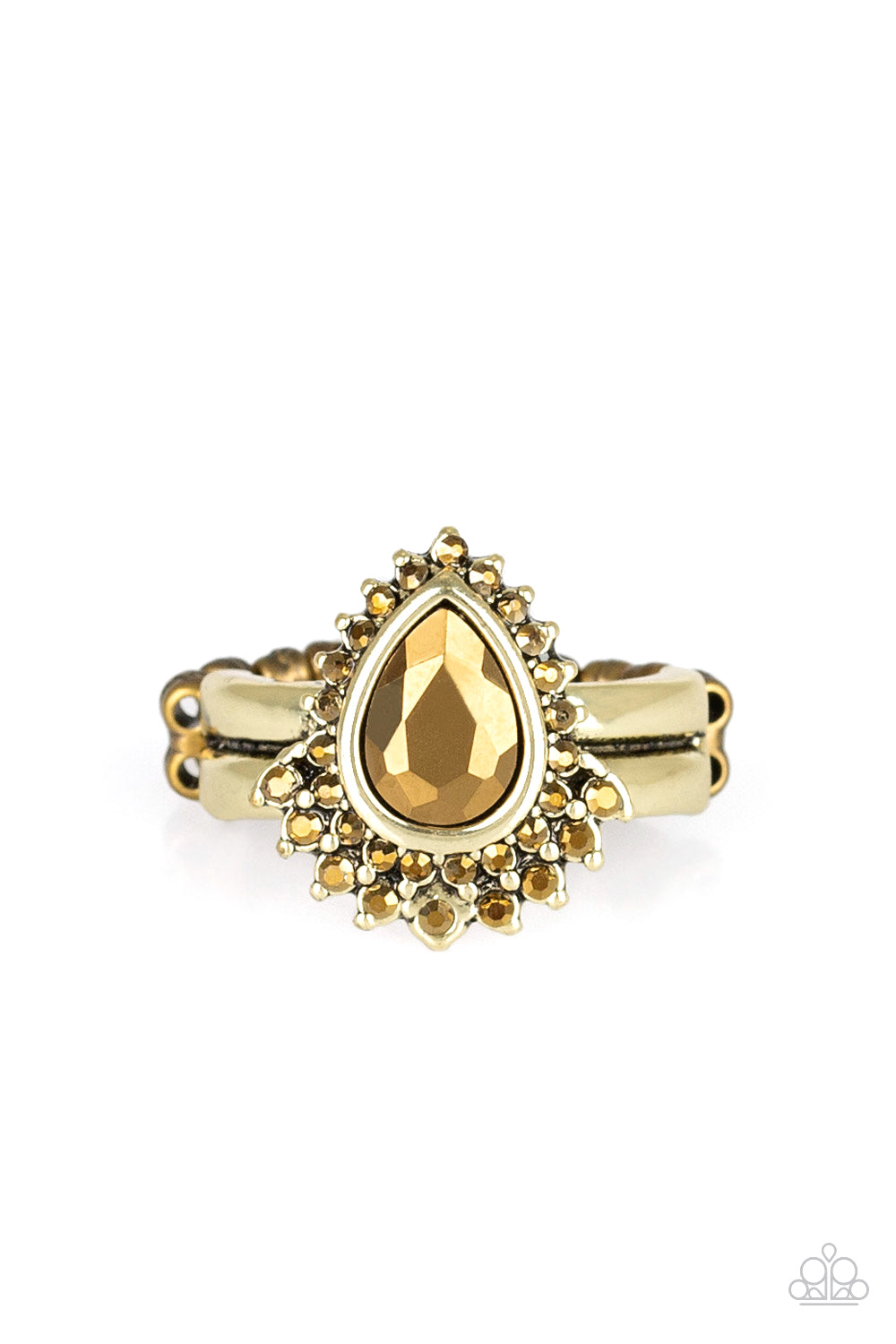Till QUEENDOM Come - Brass - VJ Bedazzled Jewelry