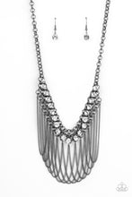 Load image into Gallery viewer, Flaunt Your Fringe - Black - VJ Bedazzled Jewelry
