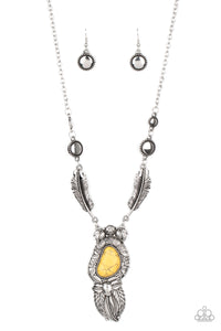 Ruler of The Roost - Yellow - VJ Bedazzled Jewelry