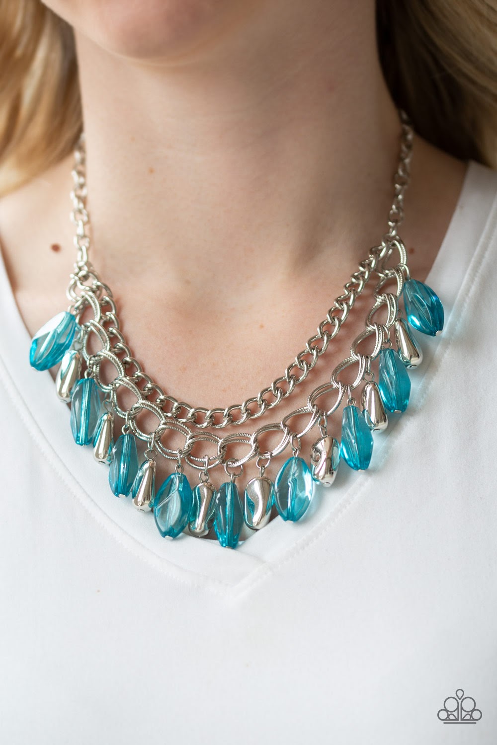 Spring Daydream - Blue - VJ Bedazzled Jewelry