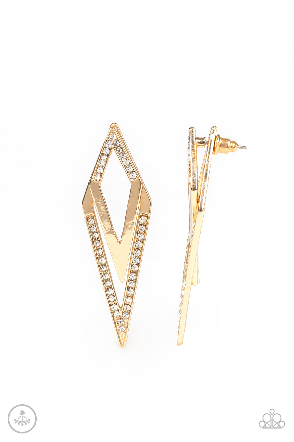 Point Bank- gold - VJ Bedazzled Jewelry