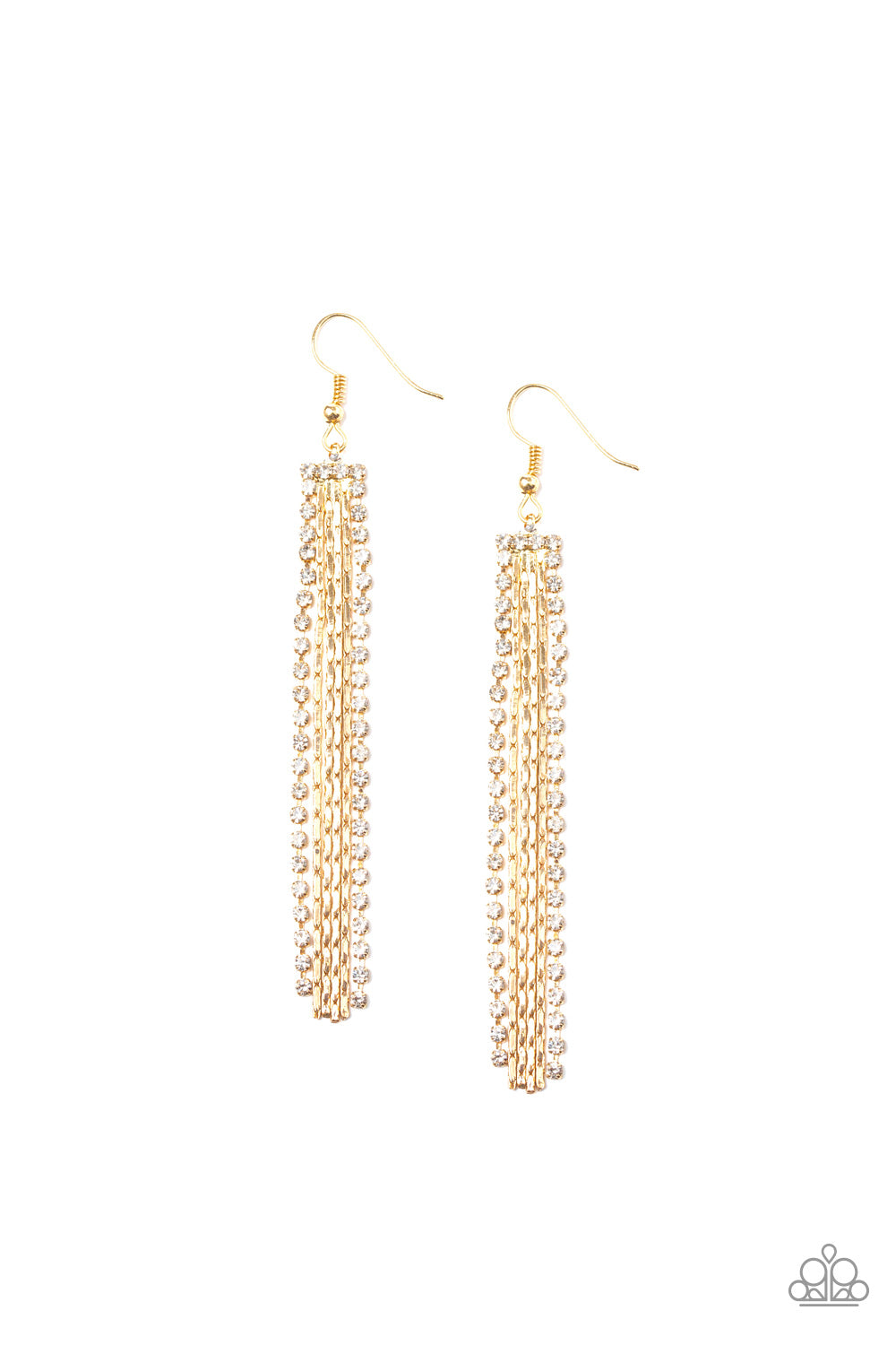 Starlit Tassles gold - VJ Bedazzled Jewelry