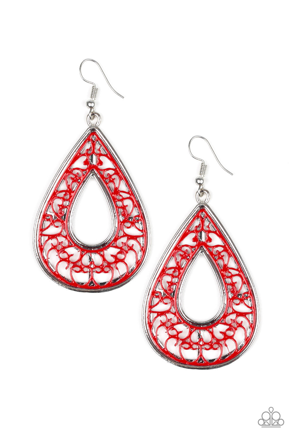 Drop anchor red - VJ Bedazzled Jewelry