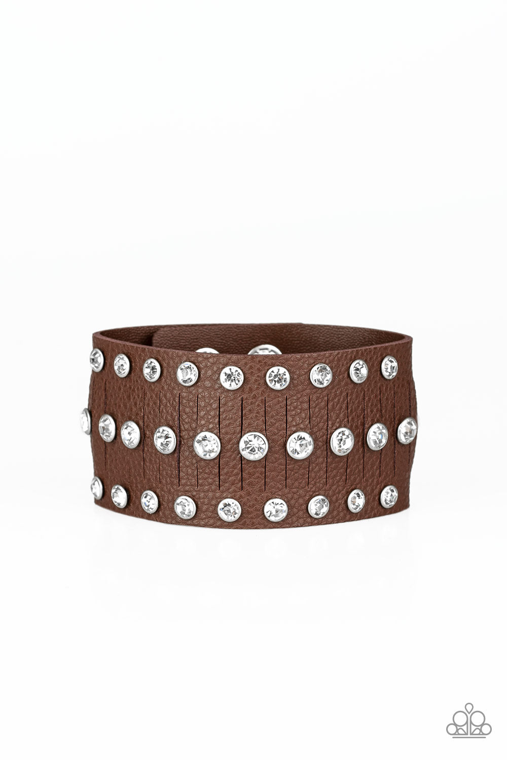 Now Taking The Stage - Brown - VJ Bedazzled Jewelry