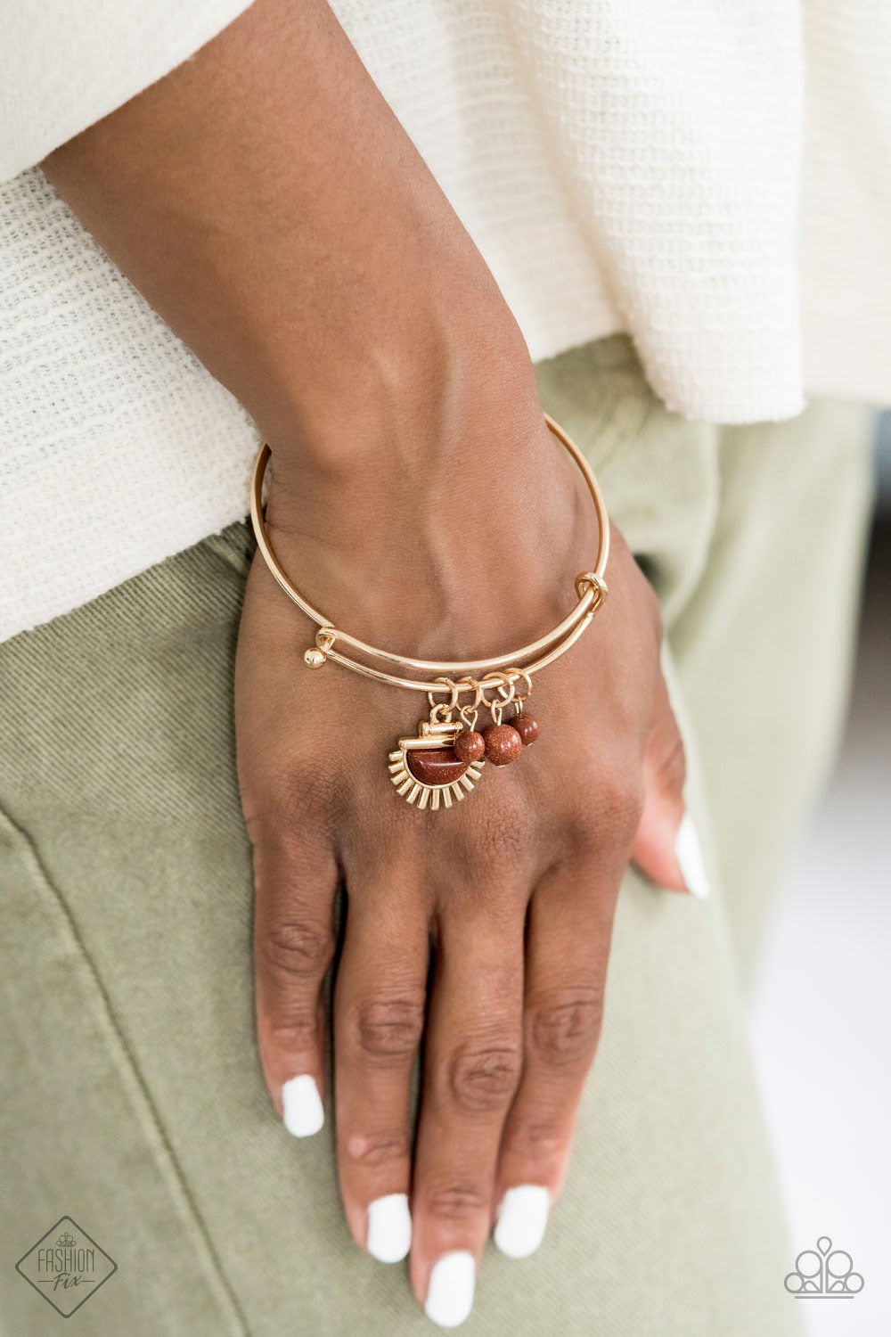 Mind, Body, and SOL - Gold - VJ Bedazzled Jewelry