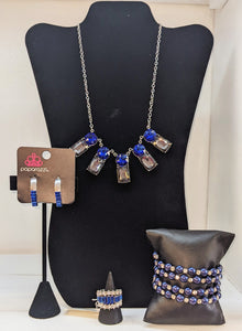 The Look in Blue - VJ Bedazzled Jewelry