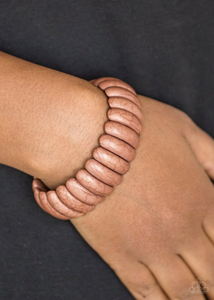 Peacefully Primal Brown - VJ Bedazzled Jewelry