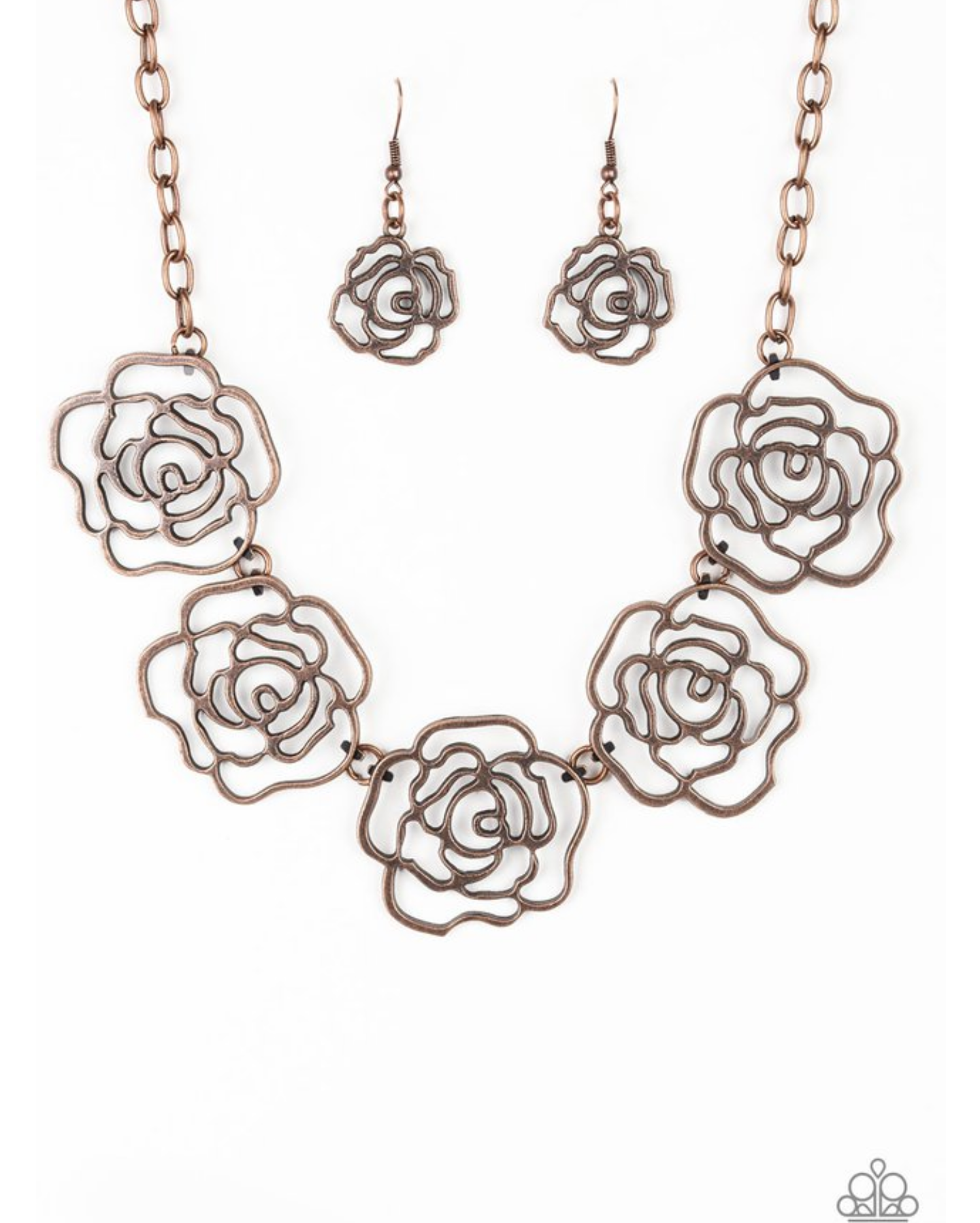 Budding Beauty - Copper - VJ Bedazzled Jewelry