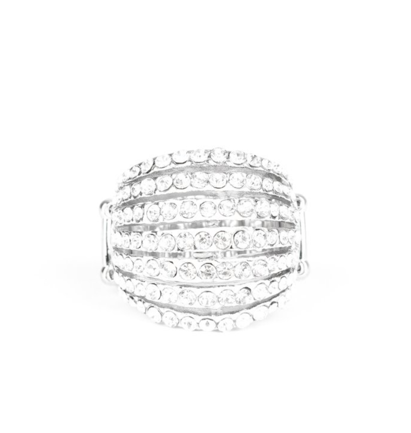 Blinding Brilliance - White - VJ Bedazzled Jewelry