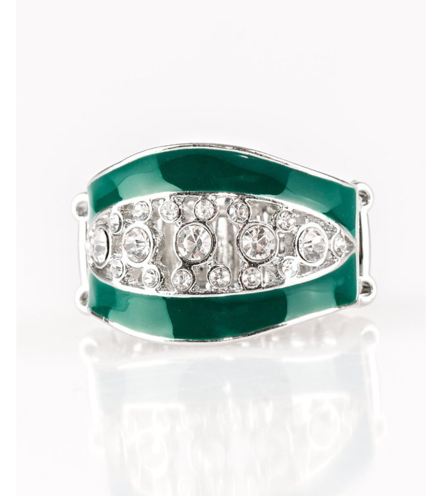 Trending Treasure - Green - VJ Bedazzled Jewelry