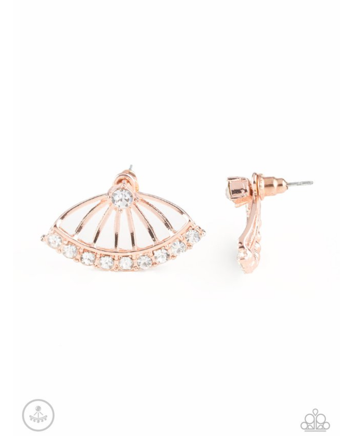 Disco Drama - Rose Gold - VJ Bedazzled Jewelry