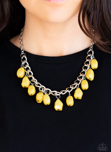 Take The COLOR Wheel! - Yellow - VJ Bedazzled Jewelry