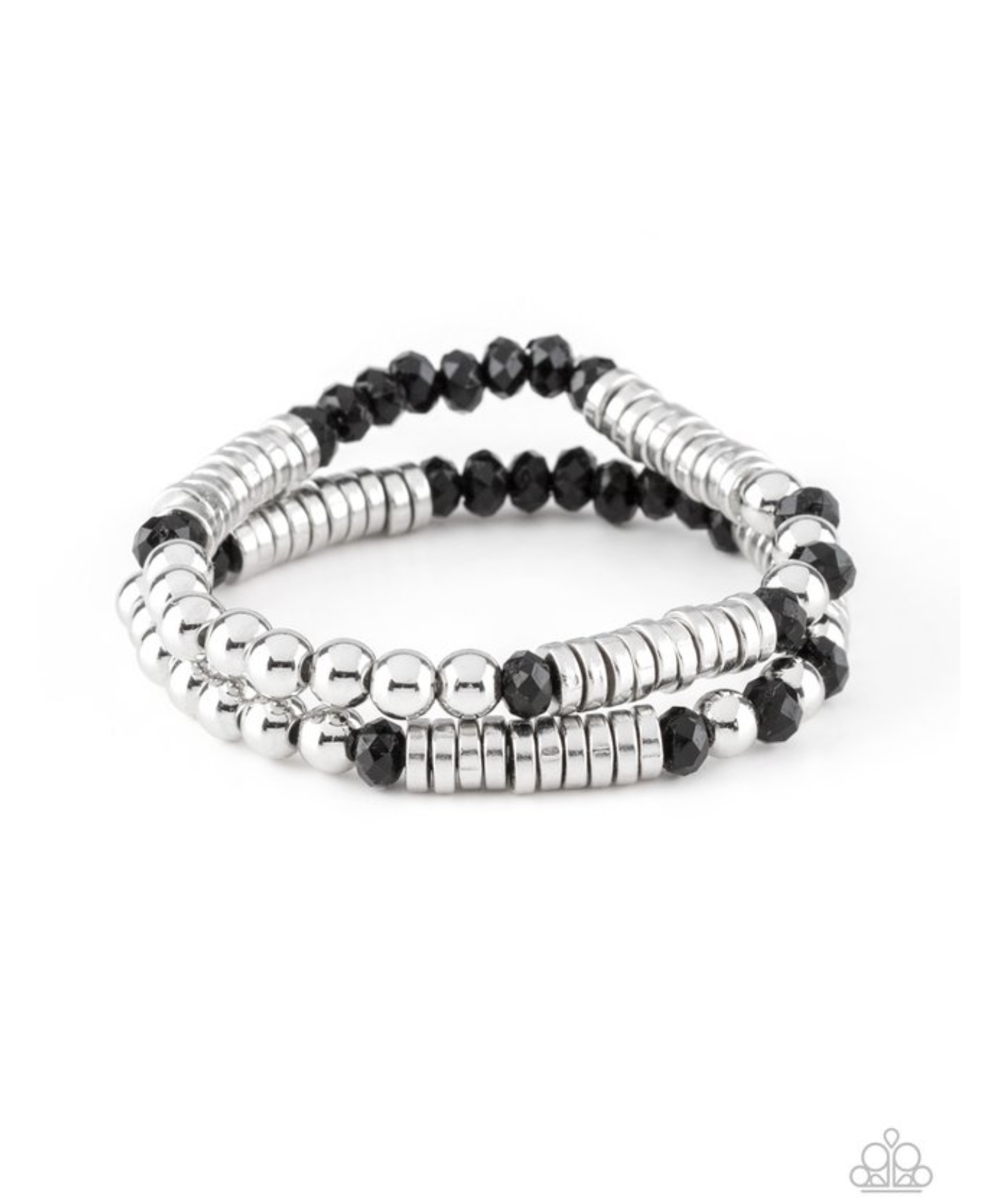 Downright Dressy - Black - VJ Bedazzled Jewelry