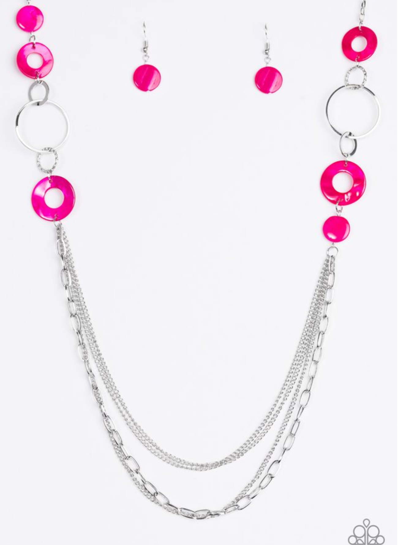 Tropical Sunset pink - VJ Bedazzled Jewelry