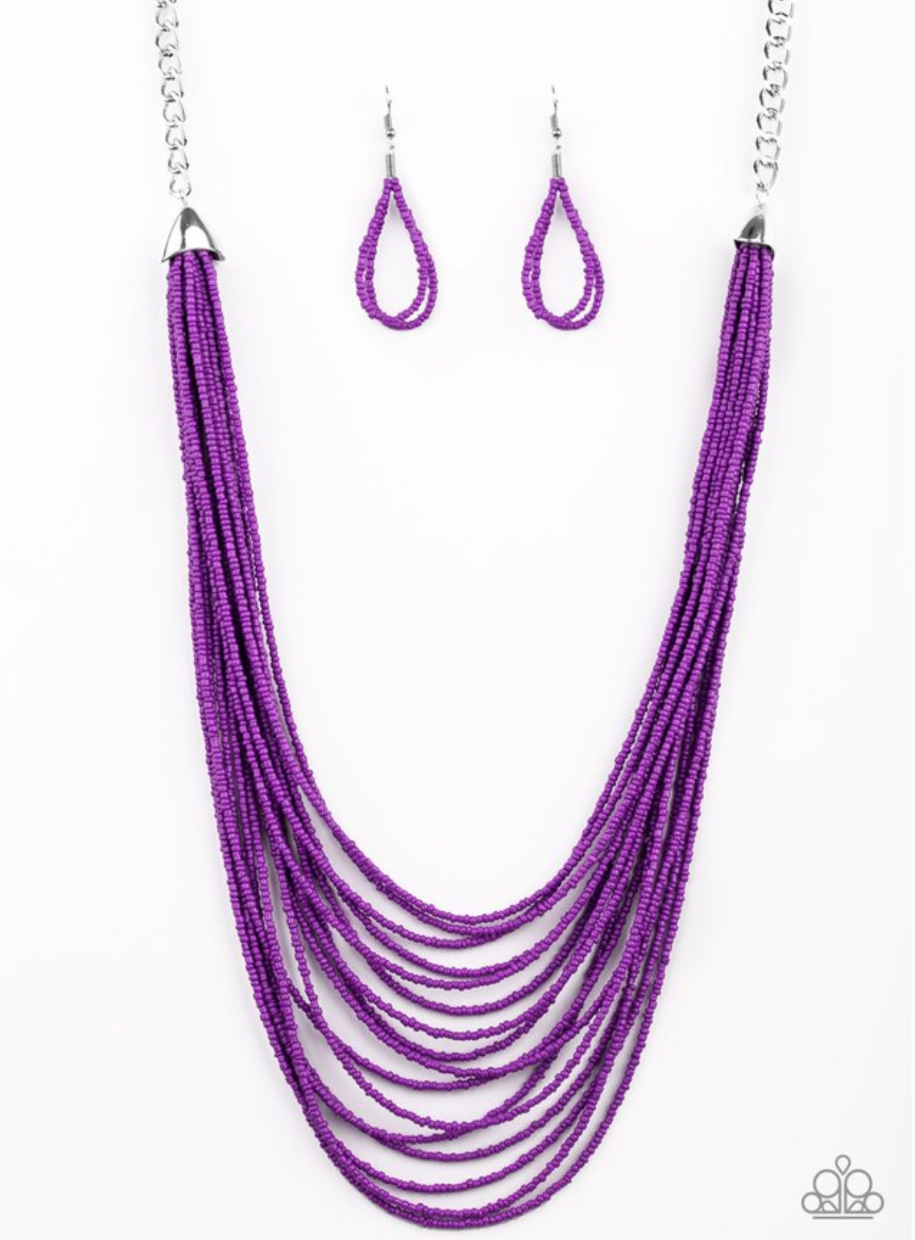 Peacefully Pacific purple - VJ Bedazzled Jewelry