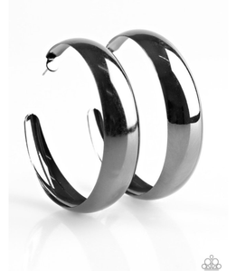 Gypsy Goals - Black Earrings - VJ Bedazzled Jewelry