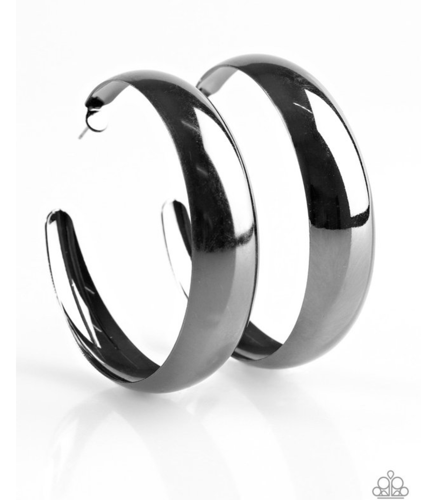 Gypsy Goals - Black Earrings - VJ Bedazzled Jewelry