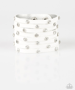 Sass Quad white - VJ Bedazzled Jewelry