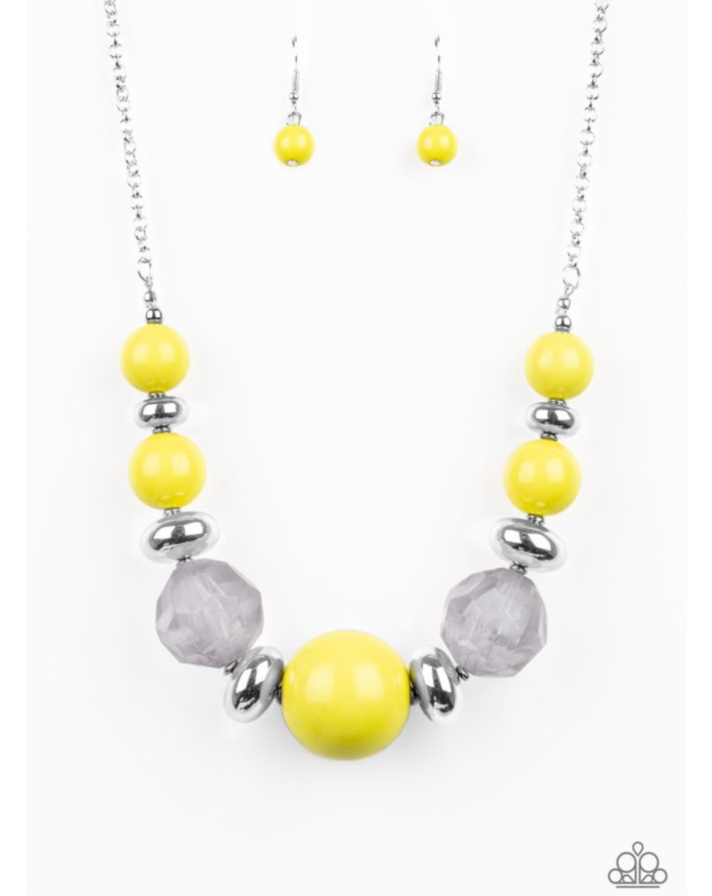Daytime Drama - Yellow - VJ Bedazzled Jewelry