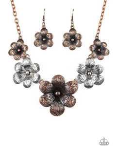 Secret Garden - silver Copper - VJ Bedazzled Jewelry