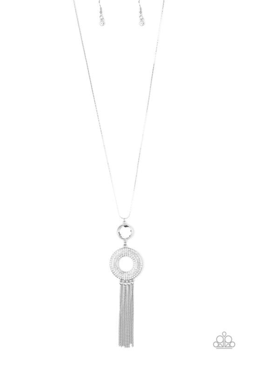 Sassy As They Come - White Rhinestone - VJ Bedazzled Jewelry