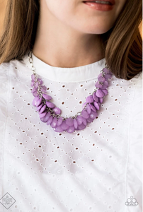 Colorfully Clustered - Purple - VJ Bedazzled Jewelry