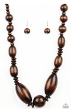 Load image into Gallery viewer, Summer Breezin Wood Brown - VJ Bedazzled Jewelry
