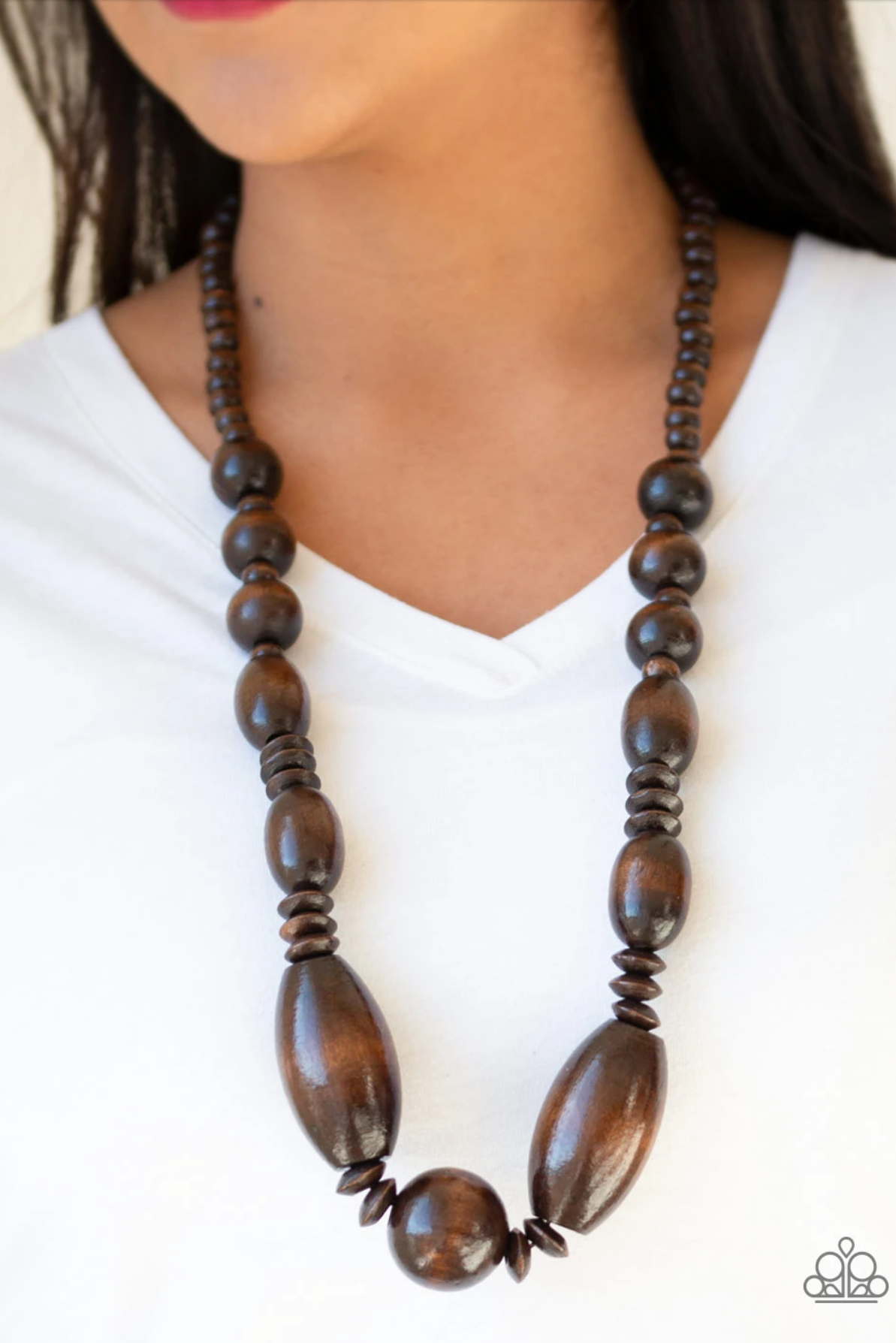 Summer Breezin Wood Brown - VJ Bedazzled Jewelry