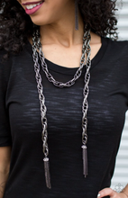 Load image into Gallery viewer, SCARFed for Attention - Gunmetal - VJ Bedazzled Jewelry
