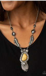Ruler of The Roost - Yellow - VJ Bedazzled Jewelry