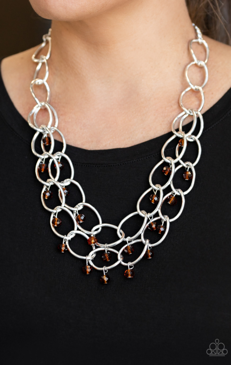 Yacht Tour - Brown - VJ Bedazzled Jewelry