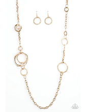 Load image into Gallery viewer, Amped Up Metallics - gold- Paparazzi Accessories - VJ Bedazzled Jewelry
