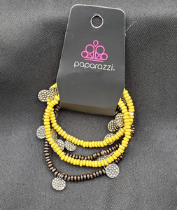 Woodn’t Count It Yellow - VJ Bedazzled Jewelry