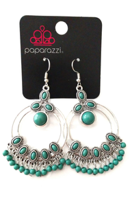 PALM BREEZE - GREEN - VJ Bedazzled Jewelry
