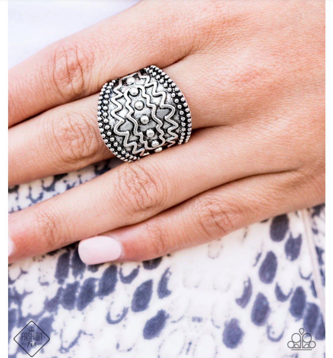 Island Rover- silver - VJ Bedazzled Jewelry