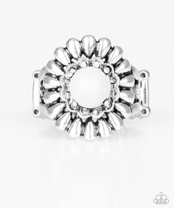 Poppy Pep - White - VJ Bedazzled Jewelry