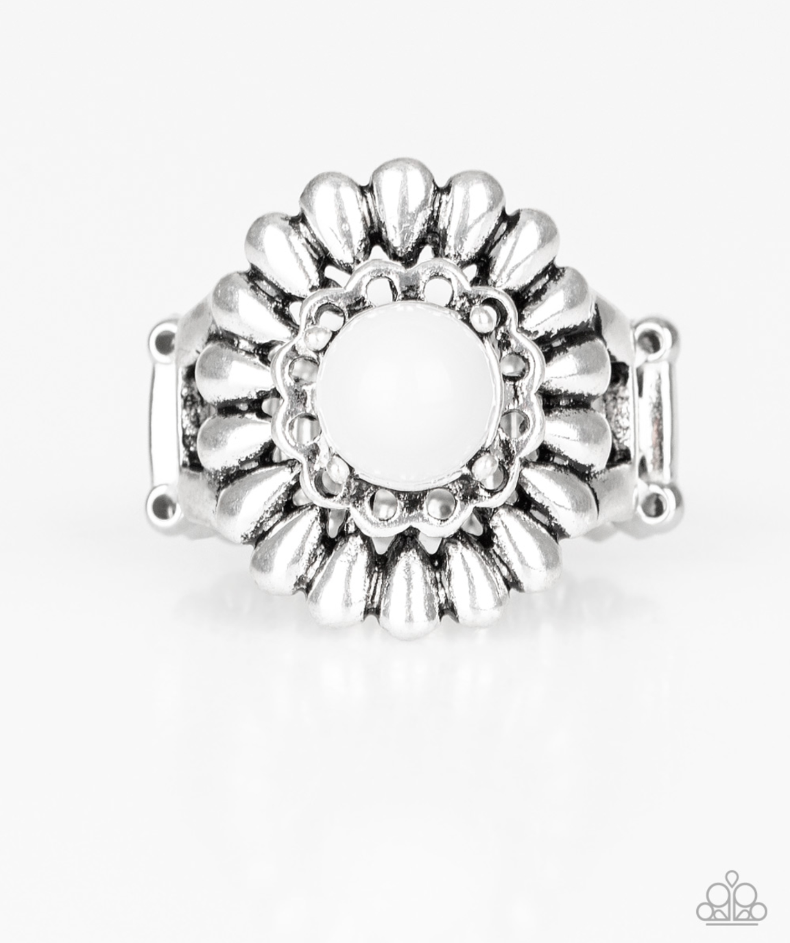 Poppy Pep - White - VJ Bedazzled Jewelry