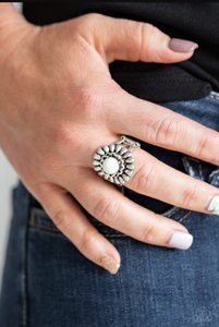 Poppy Pep - White - VJ Bedazzled Jewelry
