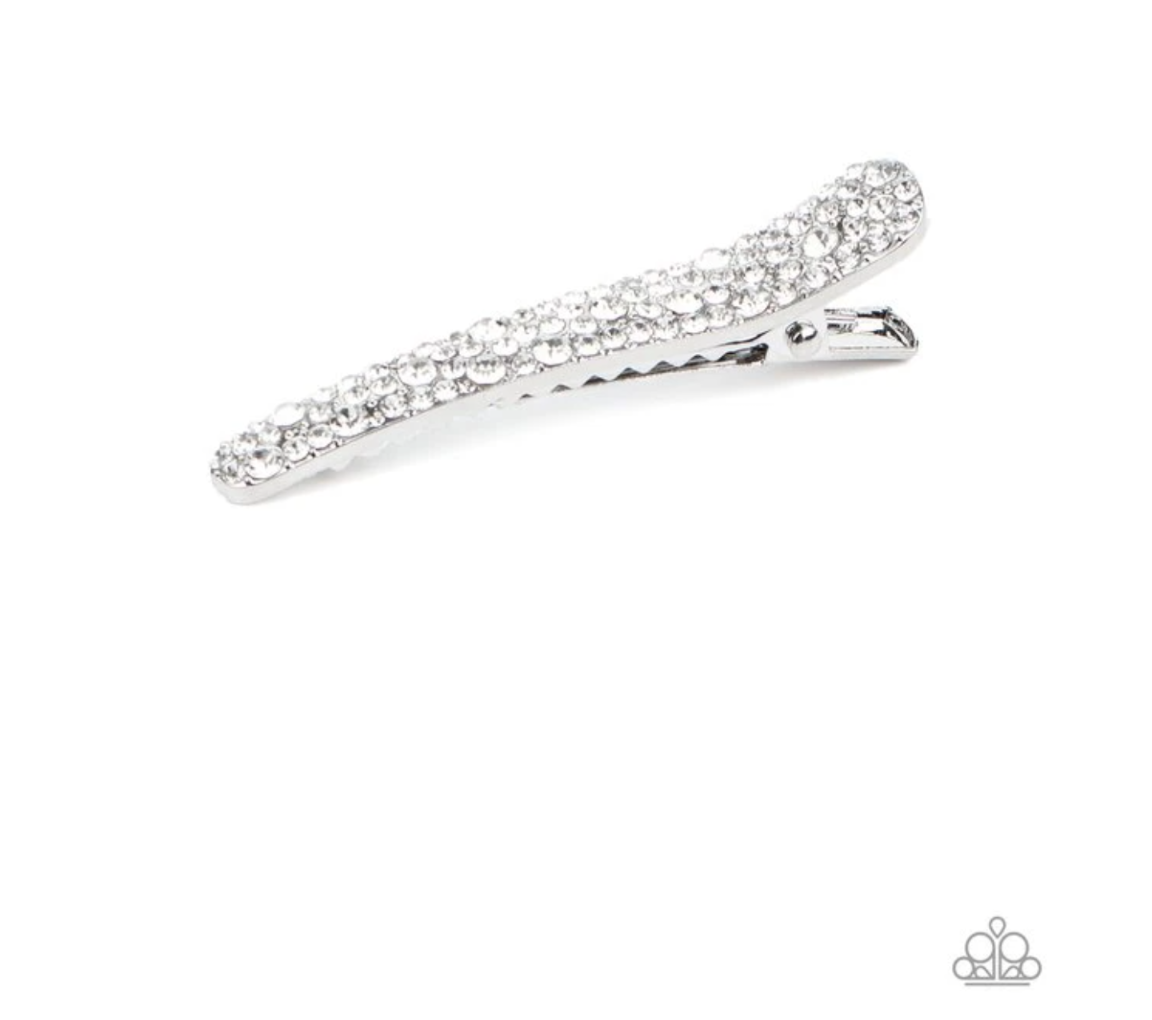 Wish You Were HAIR - White - VJ Bedazzled Jewelry