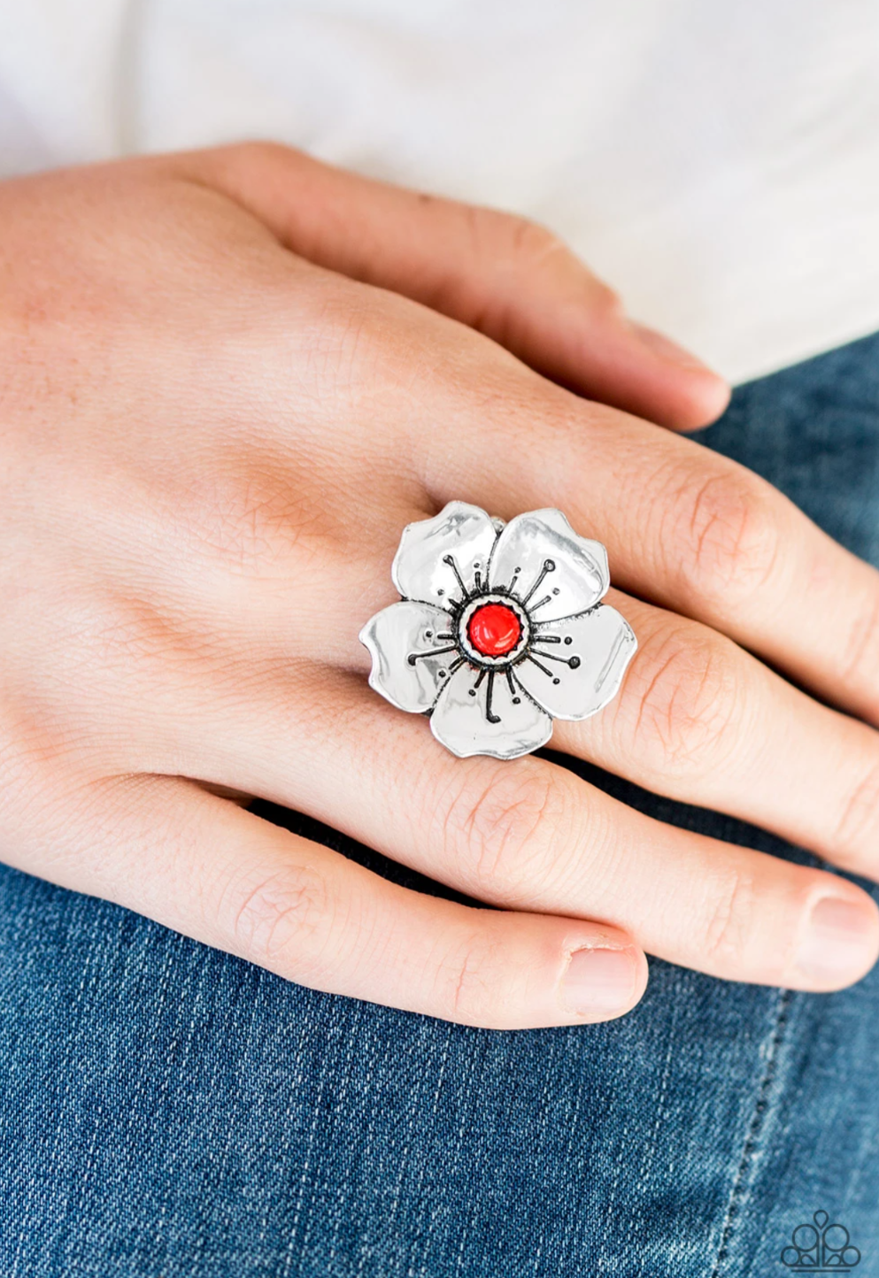 Boho Blossom Red - VJ Bedazzled Jewelry