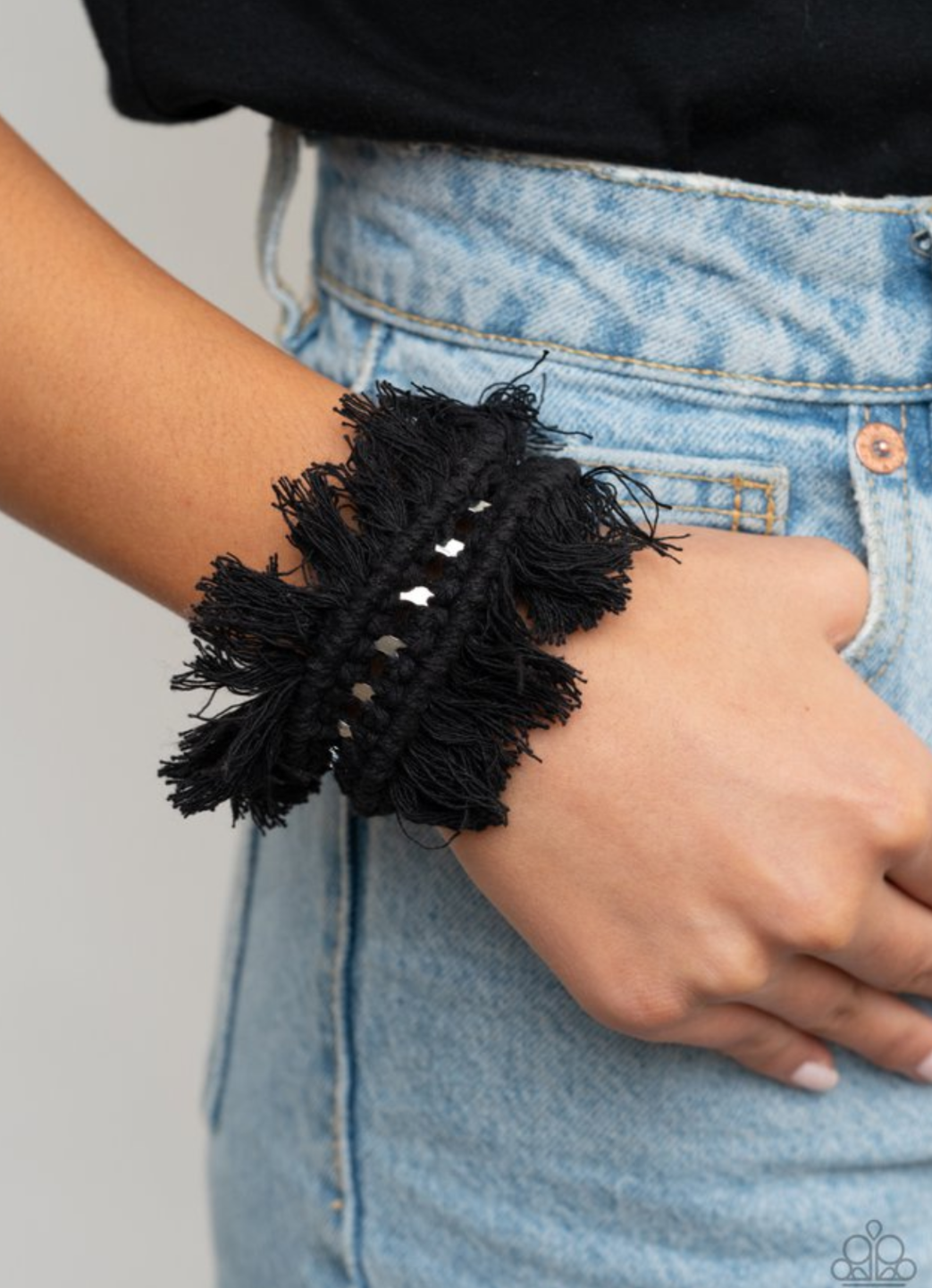 Homespun Hardware - black - VJ Bedazzled Jewelry