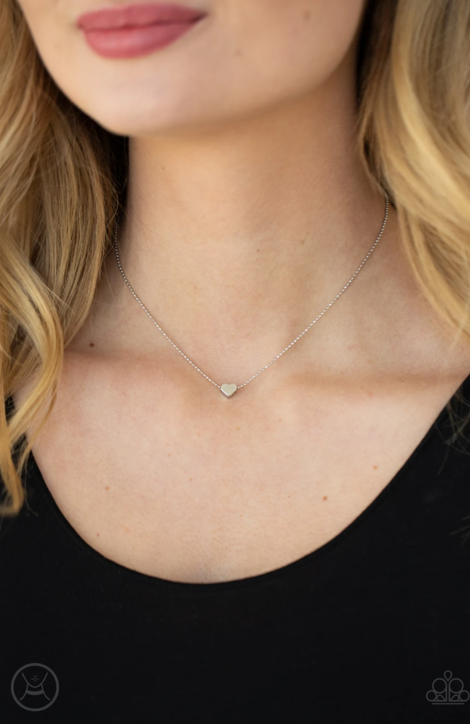 Humble heart silver - VJ Bedazzled Jewelry