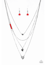 Load image into Gallery viewer, Gypsy Heart - Red - VJ Bedazzled Jewelry
