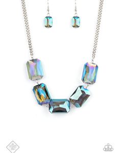 Heard It On The Heir-Waves Blue - VJ Bedazzled Jewelry