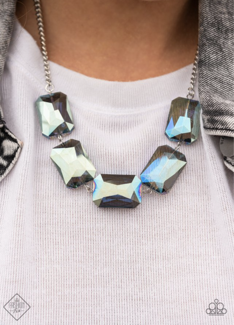 Heard It On The Heir-Waves Blue - VJ Bedazzled Jewelry