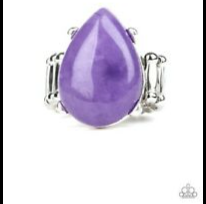 Mojave Minerals - purple - VJ Bedazzled Jewelry