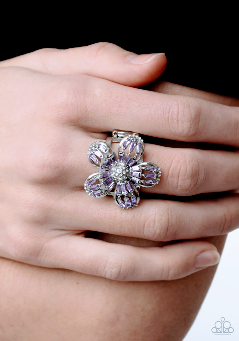 Botanical ballroom purple - VJ Bedazzled Jewelry
