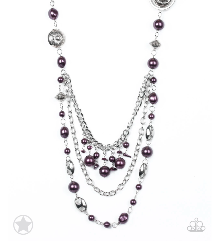 All The Trimmings - Purple - VJ Bedazzled Jewelry