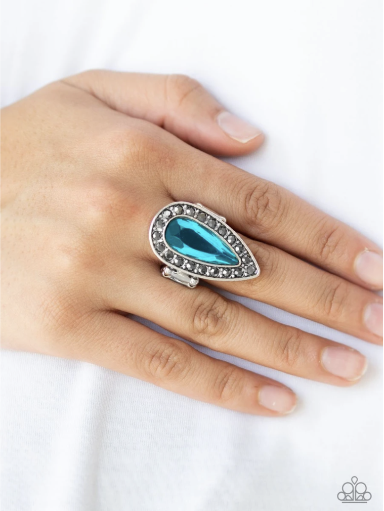 Majestic Mayhem blue - VJ Bedazzled Jewelry